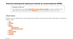 Desktop Screenshot of ewn.blindfriendly.cz