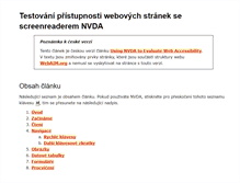 Tablet Screenshot of ewn.blindfriendly.cz